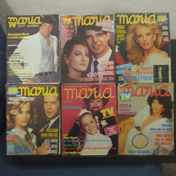 42 revistas MARIA, anos 80 (ll)