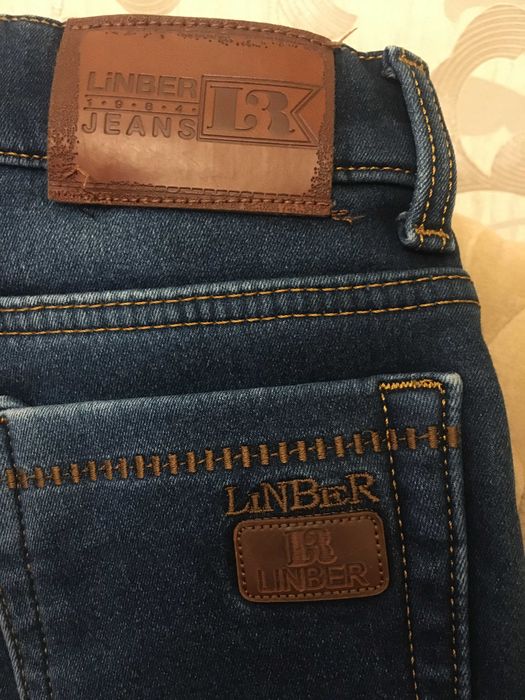 На девочку. Зимние Джинсы на флисе. Турция размер 11