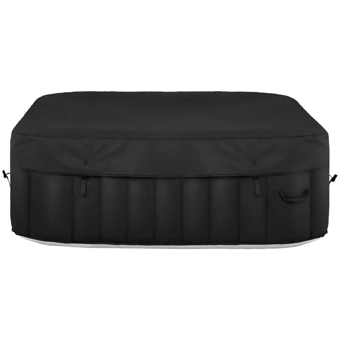 Nowe Jacuzzi ogrodowe - 600 l - 4 osoby - czarno-białe