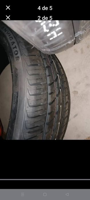 Pneus 255 35 r20 par  novos