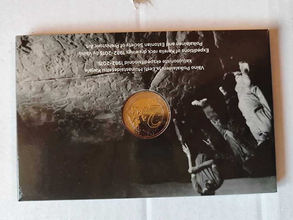 Moeda de 2€ da Estónia (BNC) -Povo Fenno-Ugria