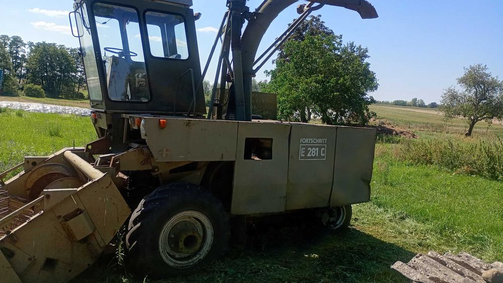Sieczkarnia fortschritt E 281 claas mengele do kukurydzy traw