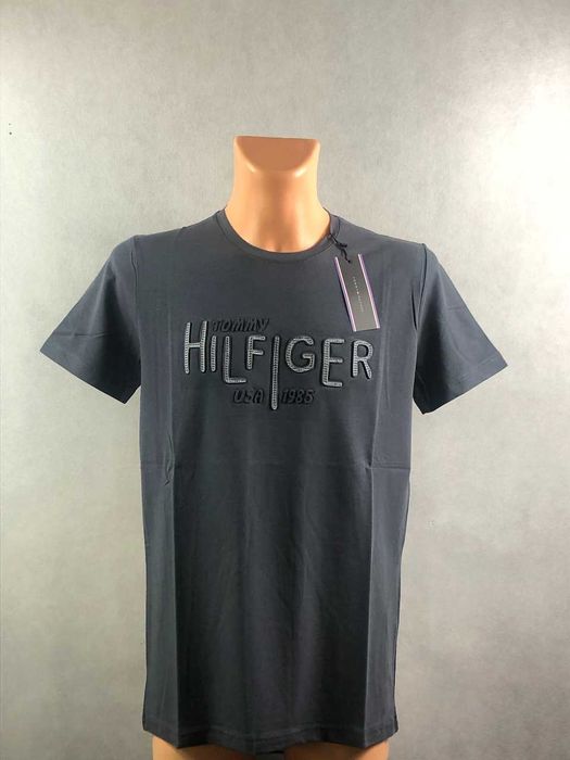 T-shirt męski Tommy Hilfiger czarny rozmiar S