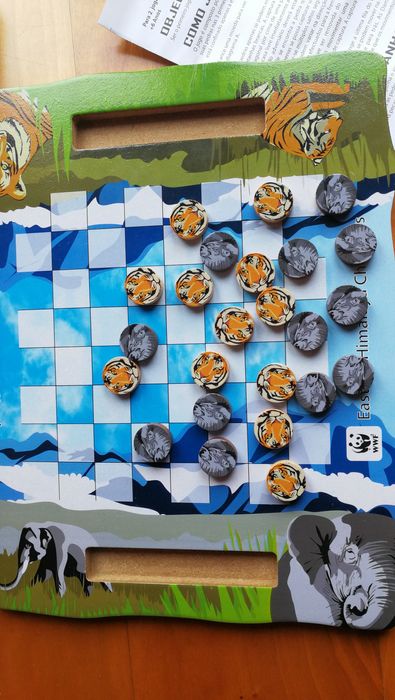 Jogos Master Mind + Damas Elefantes e Tigres 6-7Anos