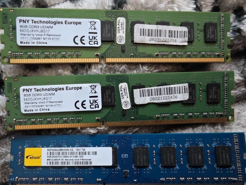 Pamięć RAM Do Laptopa i Pc