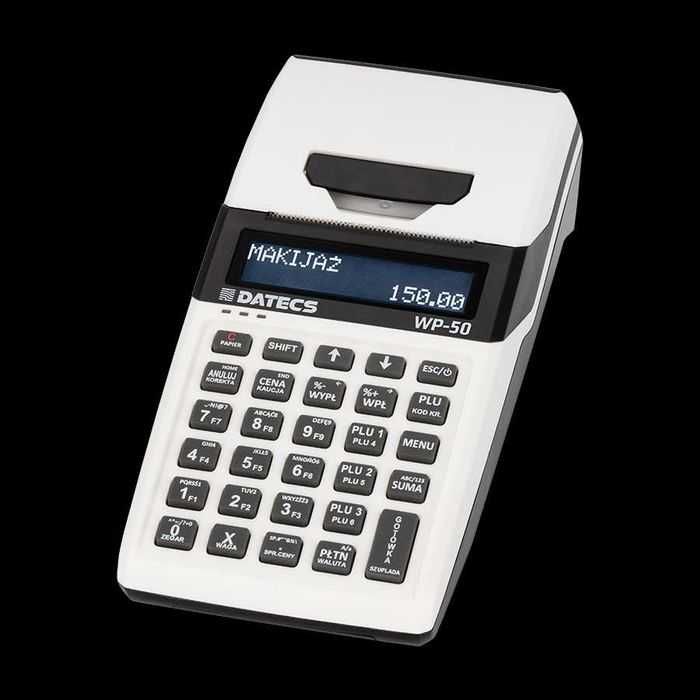 NOWA KASA FISKALNA DATECS WP-50 Online + Fiskalizacja + Programowanie LAN WIFI GSM