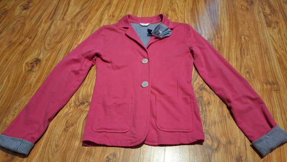 Żakiet, sukienka 2 sztuki dla dziewczynki 152