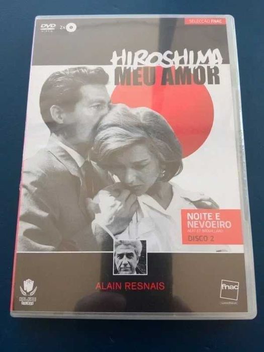 Hiroshima Meu Amor - Alain Resnais (1959) + doc. Noite e Nevoeiro 2 DVDs