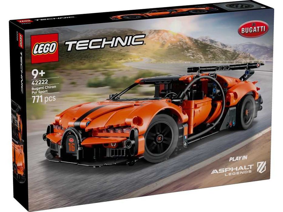 LEGO Technic - Hipersamochód Bugatti Chiron Pur Sport 42222
