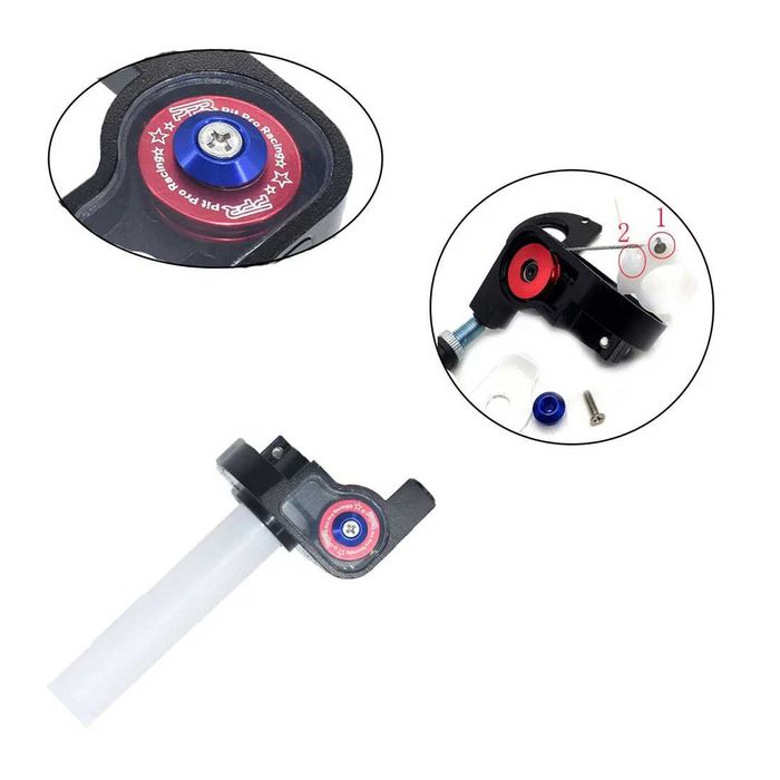 Punho Acelerador Rápido 22mm Alumínio - Moto/ATV/Pit Bike