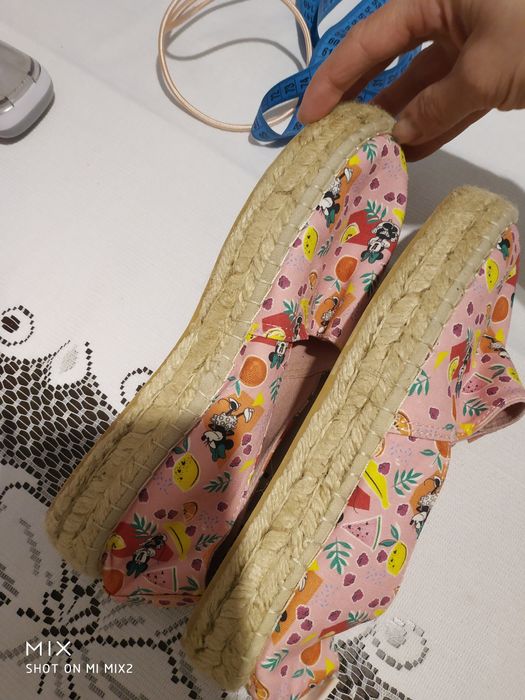 Espadryle dziewczęce 38. Disney.
