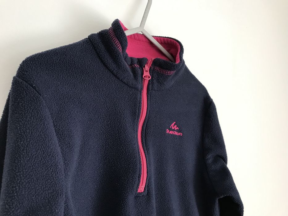 polar turystyczny fleece MH100 Quechua Decathlon 7/8 lat 123-130 cm