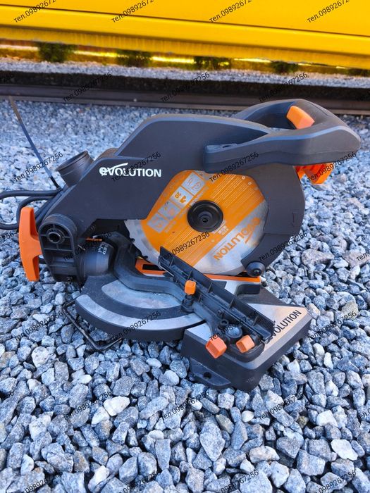Торцювальна пилка, торцювальна, Evolution R210CMS Англія