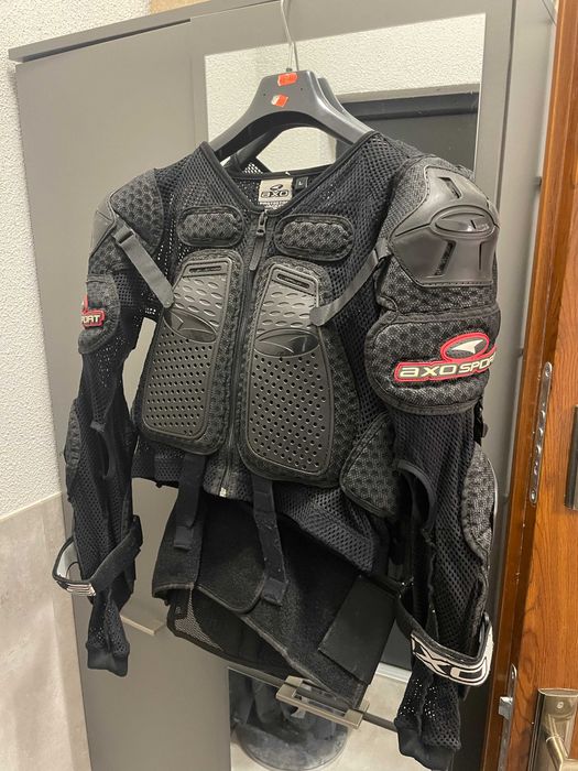 AXO Zbroja Pancerz Ochronny Moto Quad Cross Ebike Sur-Ron Eride Żółw