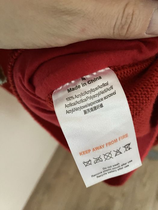 Sweter świateczny Świecacy rozmiar M