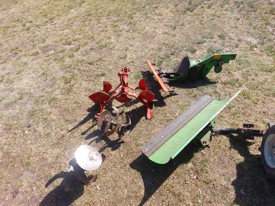 Dzik Viking combi glebogryzarka pług kosiarka