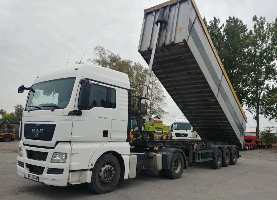 Reisch wywrotka 50m3  naczepa wywrotka Reisch 50m3