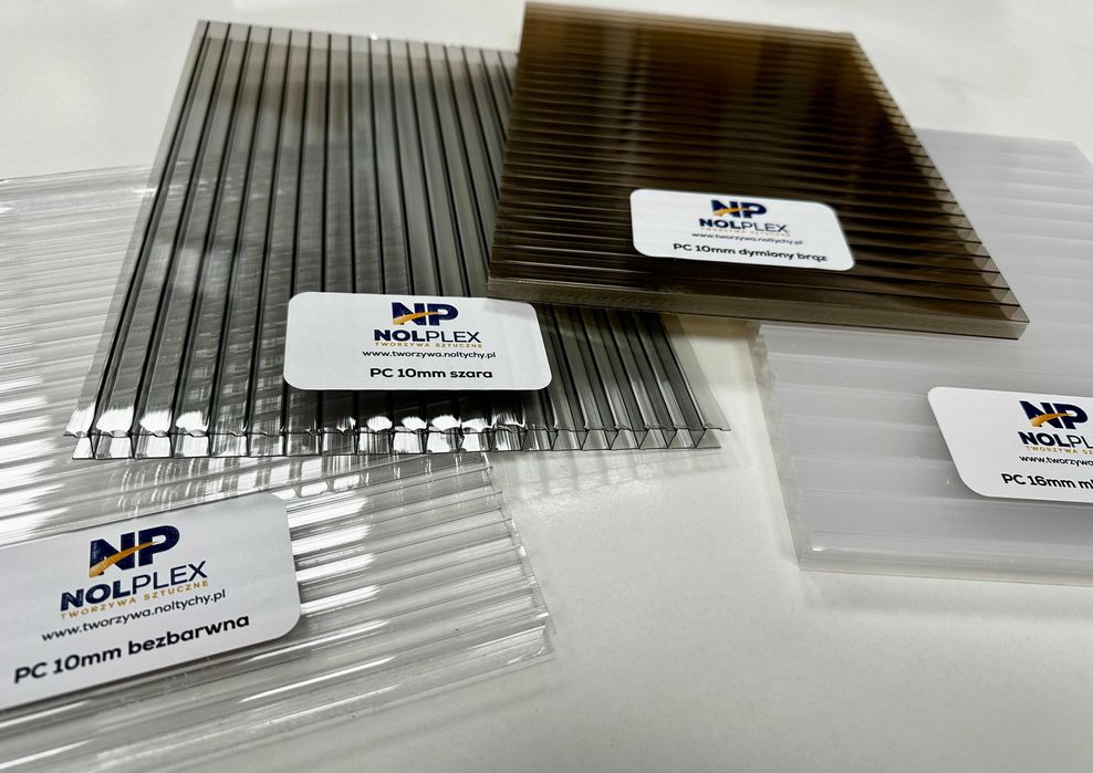 Poliwęglan komorowy 4mm 6mm 8mm 10mm 16mm 20mm - Szklarnia, Taras, Pergola - CAŁY KRAJ z dostawą