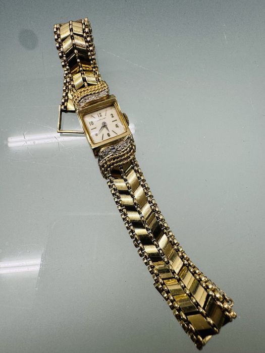 Złoty zegarek Hamilton 14K  585