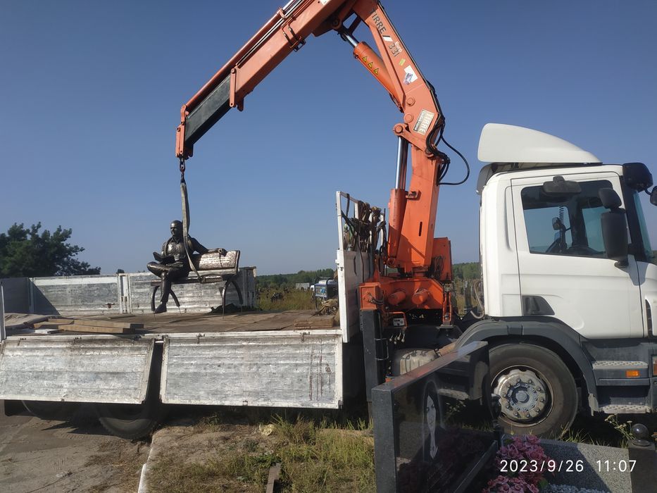 Маніпулятор Київ оренда послуги вантажоперевезення