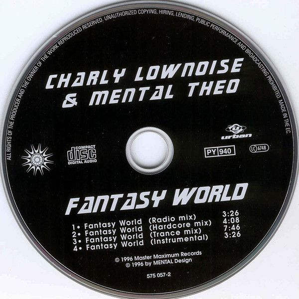 Charly Lownoise & Mental Theo - Fantasy World