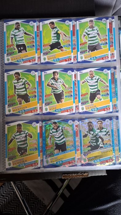 Karty Sporting
2016/17
Topps Match Attax 
Uefa Champions League