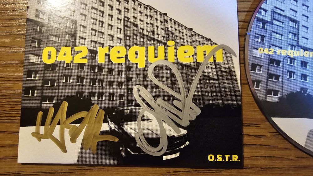 042 Requiem CD OSTR DJ Haem, Nowa, Autografy
