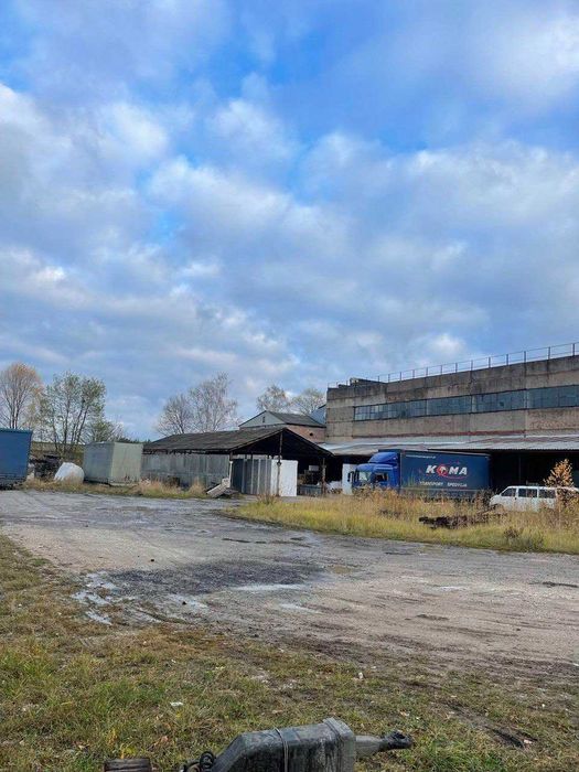 Виробничо-складський комплекс ~3000м2, висота 15 м, 0,9га-територія, р-н Новояворівська, 40 км від Львова на Польщу