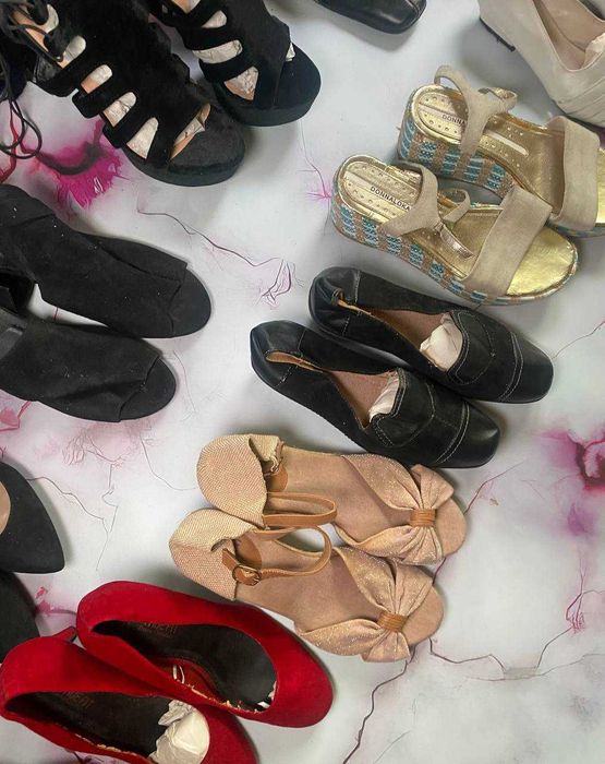 ОПТ лот жіноче взуття 15 пар 11 пар різні бренди