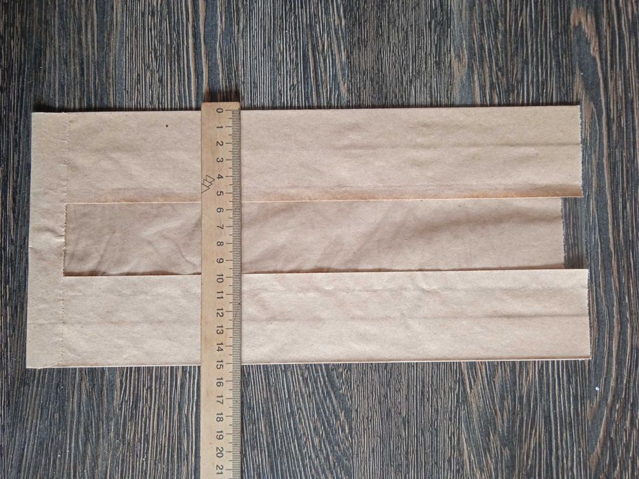 Паперовий пакет саше з вікном