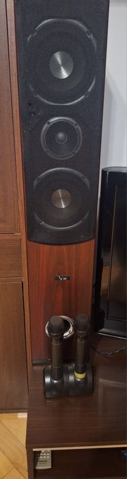 Zestaw sprzętu karaoke