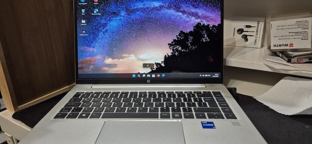Hp Probook 640 G8 8RAM 256SSD i5 1135G7 iris GT2 W11
