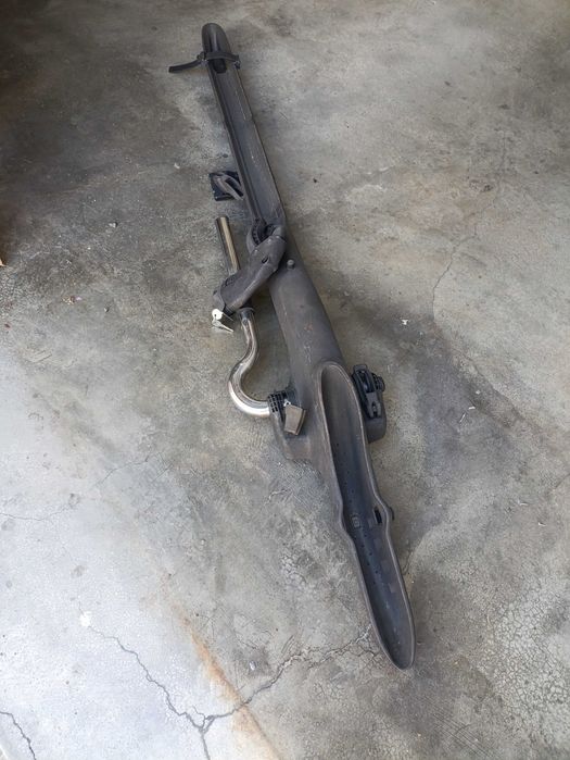 Suporte de bicicleta para fixar em barras de tejadilho com todos acessórios e  fechadura com chave