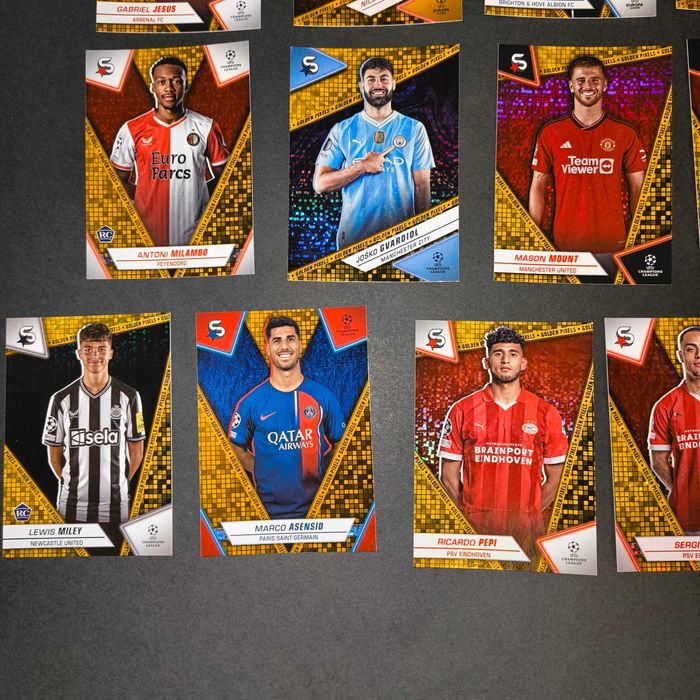 Cartas Golden Pixels Topps Superstars 2024