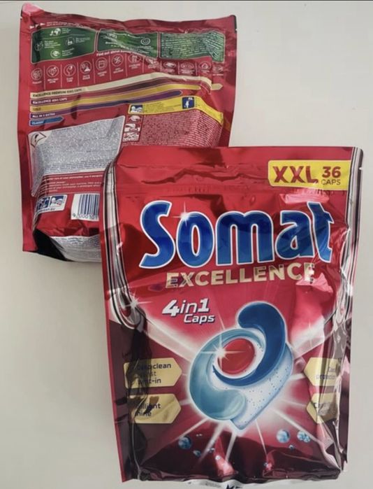 Tabletki, kapsułki Somat do zmywarki - SOMAT Excellence XXL
