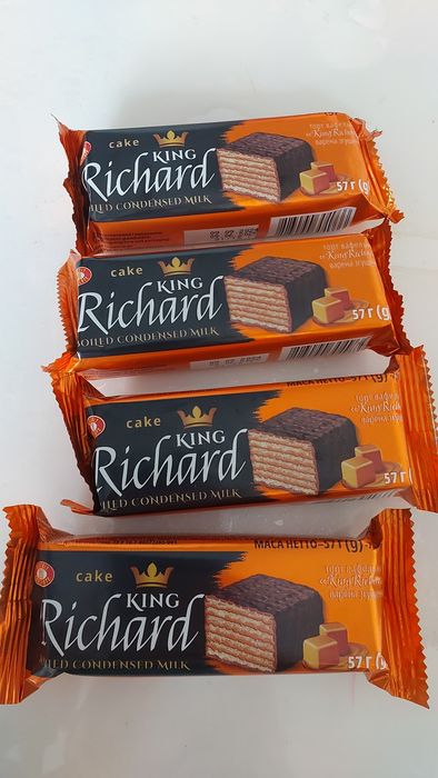 Торт вафельний King Richard 57г