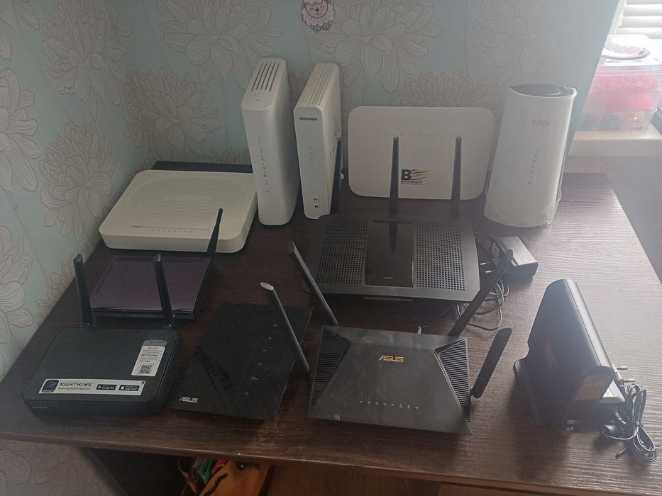 Продам роутери Asus, Netgear, arrisv, Linksysv