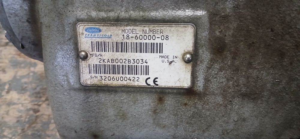 Kompresor Sprężarka Agregatu Carrier Supra 522/544/550/750/750