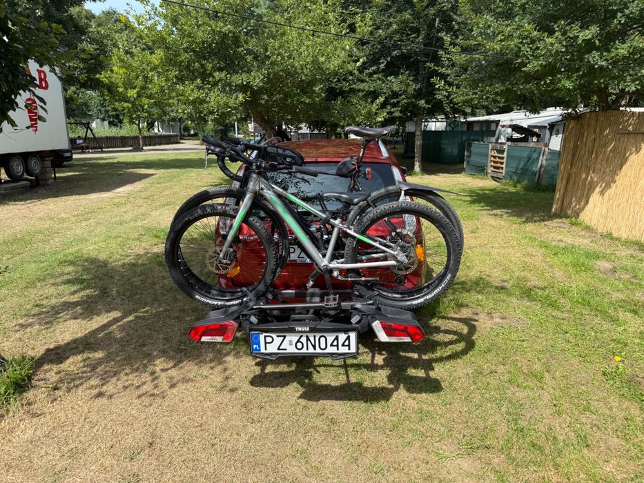 Bagażnik rowerowy na hak Thule OutPace 3 (na 3 rowery) – Kompaktowy i lekki! GWARANCJA