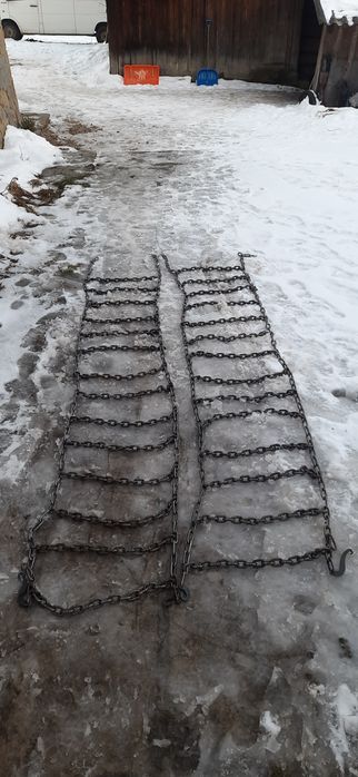 Łańcuchy śniegowe do ciągnika C-360, C-330, MF drabinkowe na koła