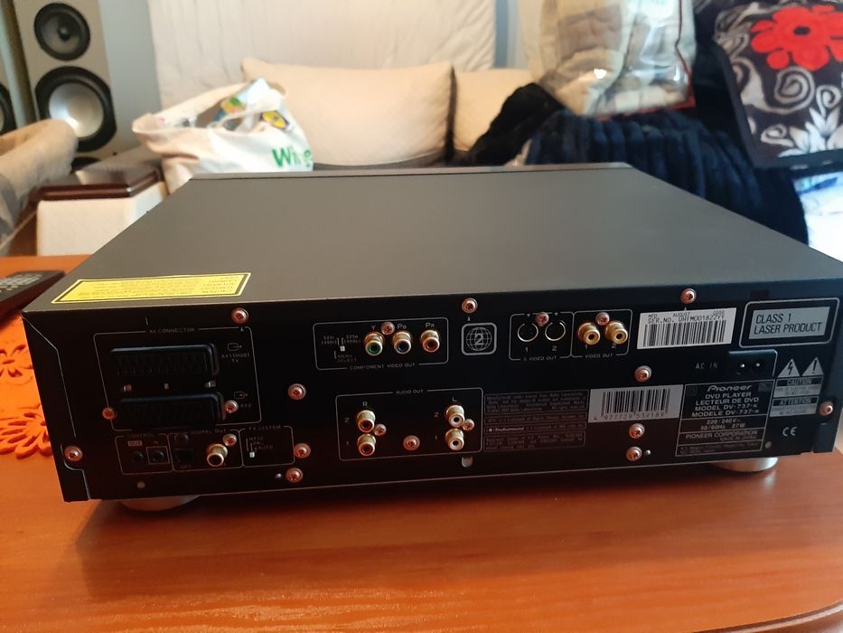Pioneer  DV 737 czarny