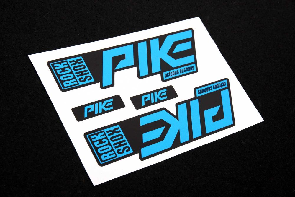 Naklejki FOX, ROCK SHOX, koła DT SWISS *czytaj ogłoszenie*