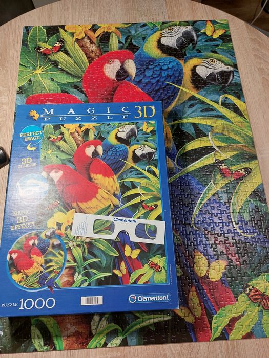 Puzzle 1000 magiczne 3d