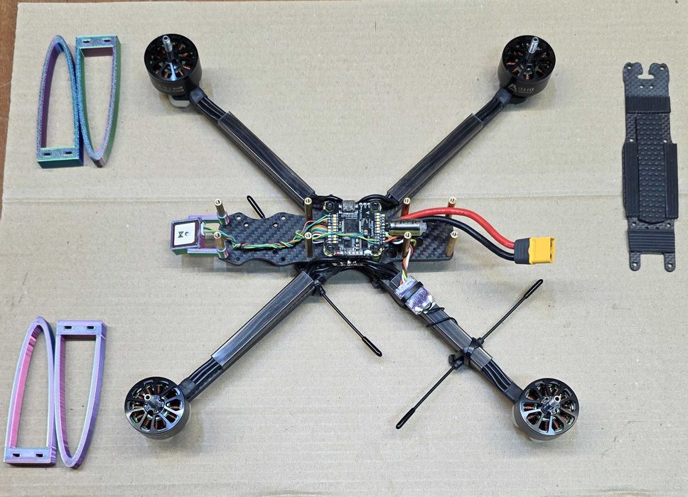 Дрон на запчастини 8" SpeedyBee F405 V3 55A