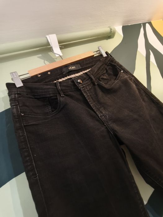 Ichi spodnie jeansy rurki w31 l32 czarne