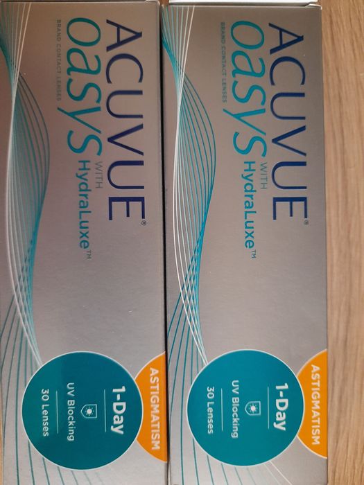 Soczewki kontaktowe jednodniowe -1.50 -1.25