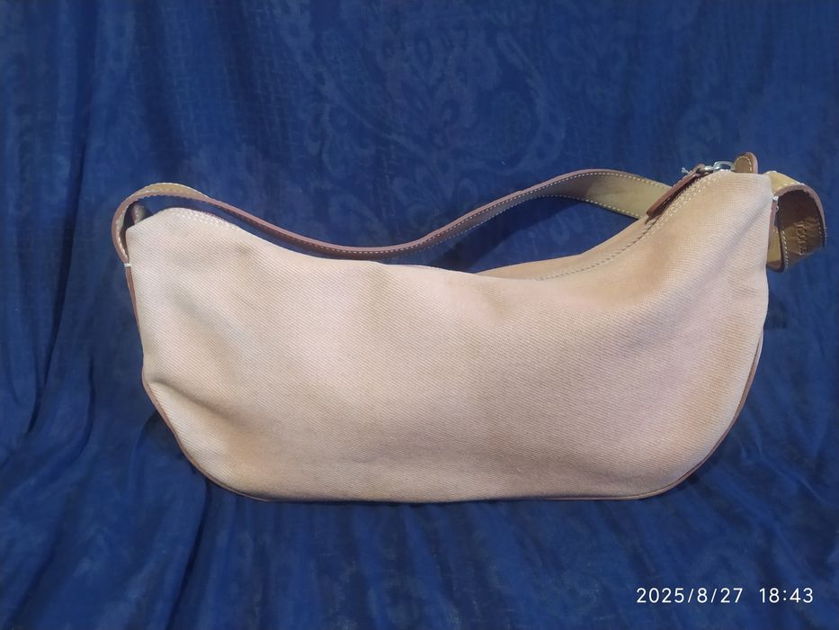 Сумка кожа,джинс.