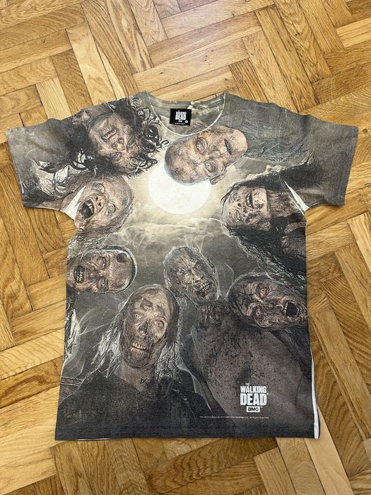 Футболка The Walking Dead AMC з принтом зомбі