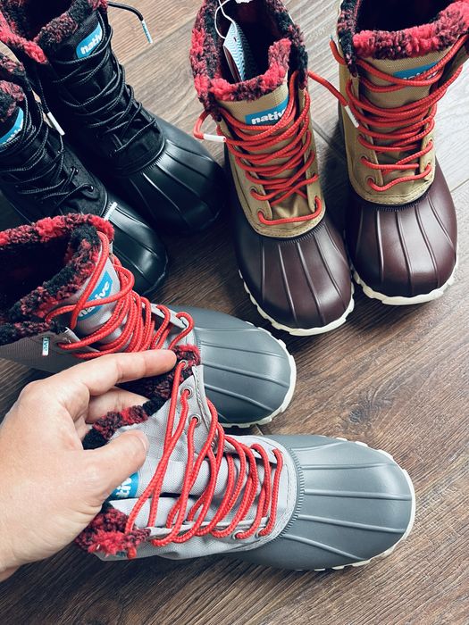 Native Jimmy Winter Light Waterproof Citylite Boots (Fitzsimmons) 35