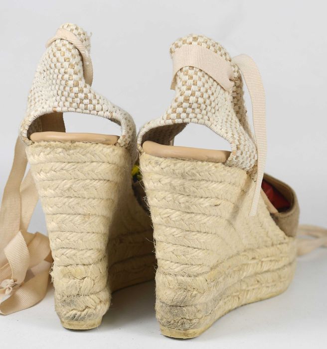 Używane Espadryle na koturnie Manebi Espadryle Wedge  roz. 37